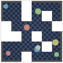 Small MAPF example